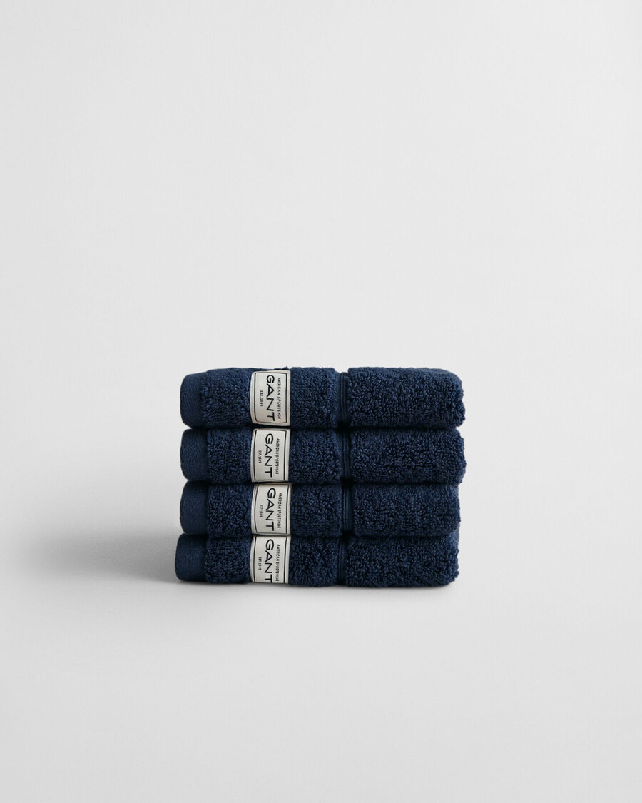 4pack premium towels 30x30 - marine