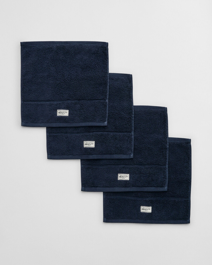 4pack premium towels 30x30 - marine