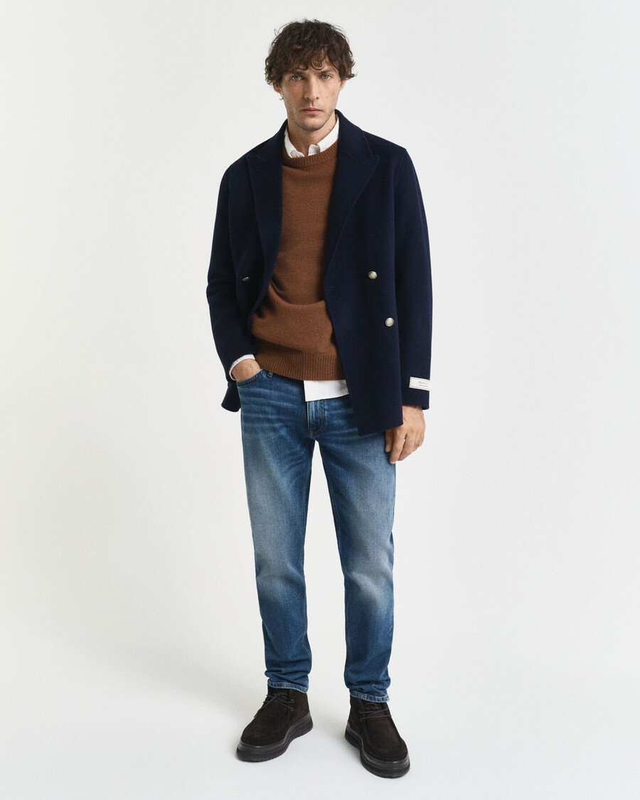slim fit jeans - mid blue vintage