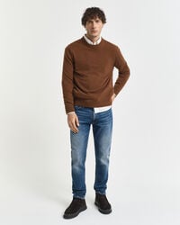 slim fit jeans - mid blue vintage