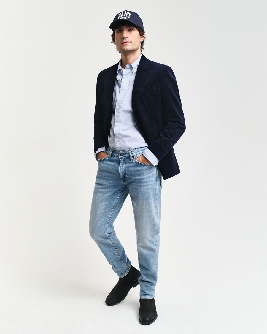 slim fit jeans - light blue vintage