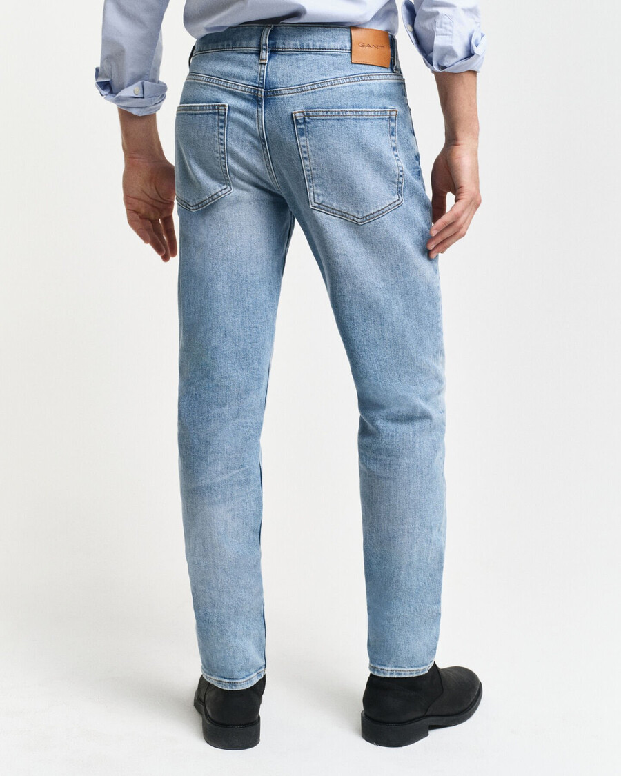 slim fit jeans - light blue vintage
