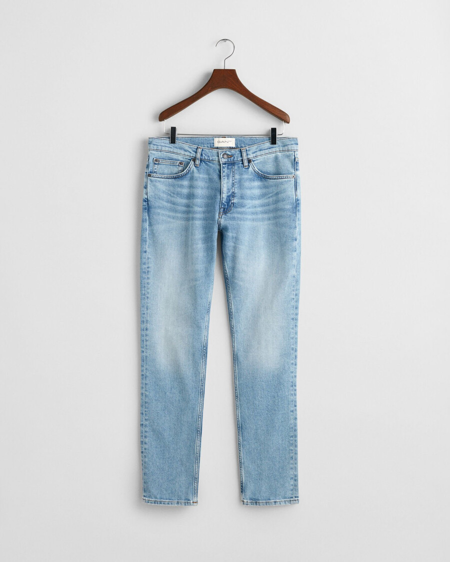 slim fit jeans - light blue vintage