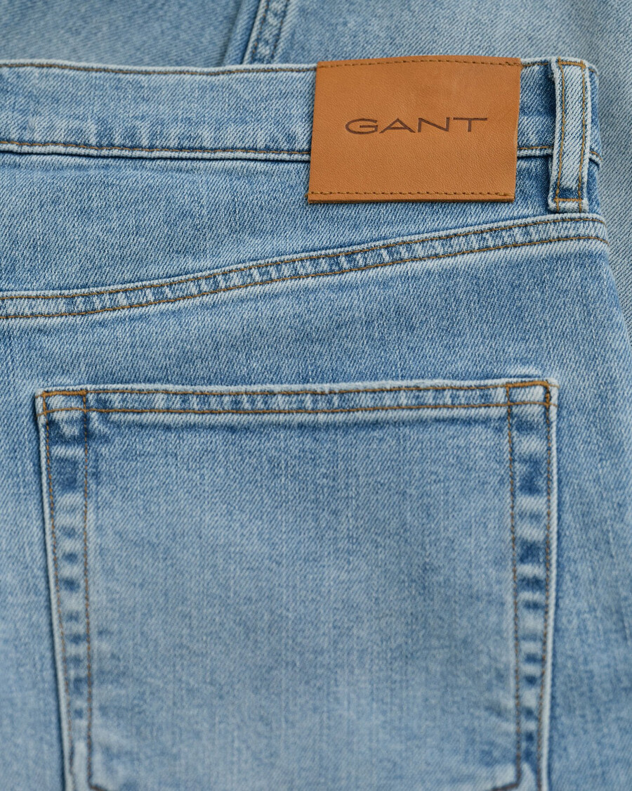 slim fit jeans - light blue vintage