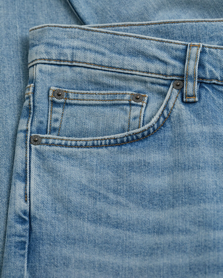 slim fit jeans - light blue vintage