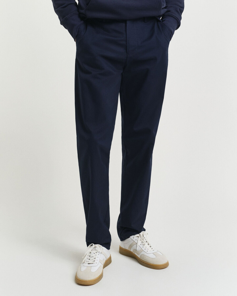 regular fit chinos - marine