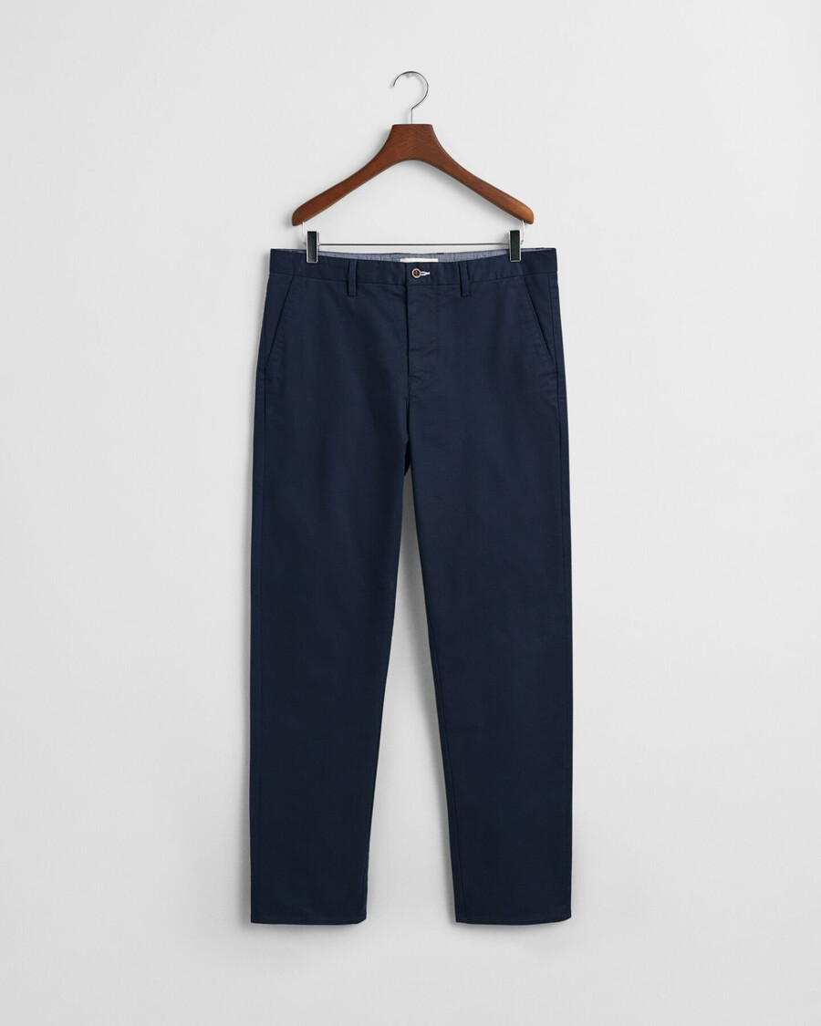 regular fit chinos - marine