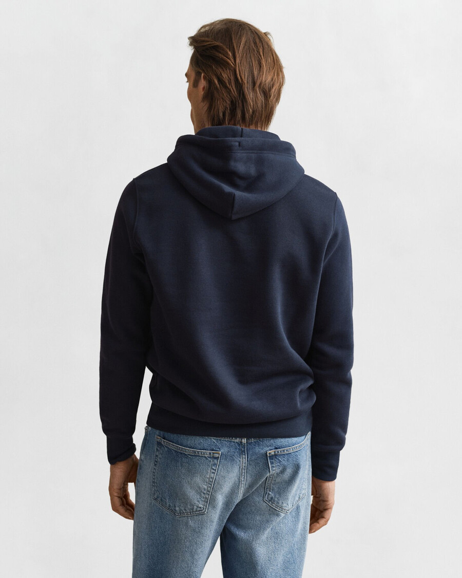shield hoodie - evening blue