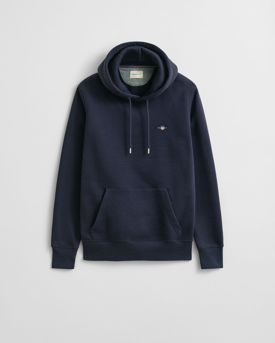 shield hoodie - evening blue