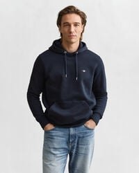 shield hoodie - evening blue