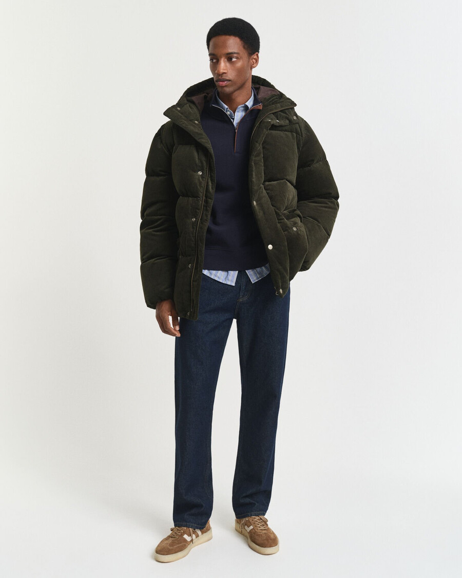sacker rib halfzip sweatshirt - evening blue
