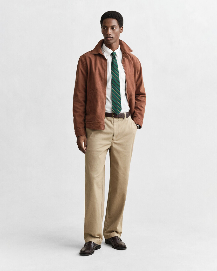 regular fit classic poplin shirt - white