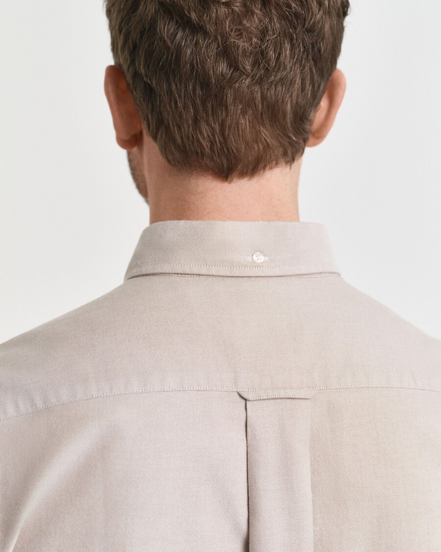 regular fit classic oxford shirt - warm khaki