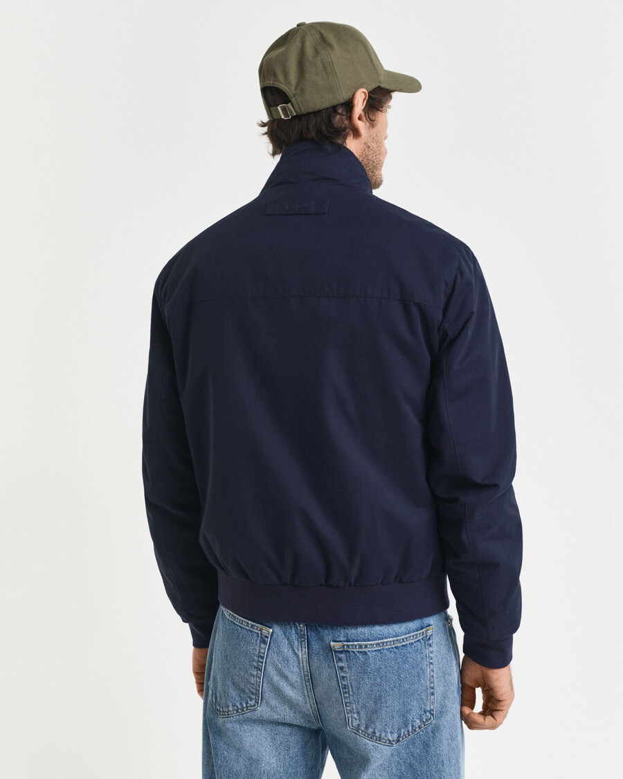 padded hampshire jacket - evening blue