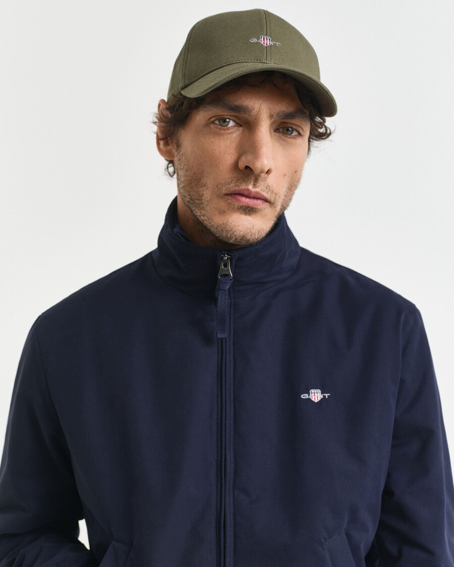 padded hampshire jacket - evening blue