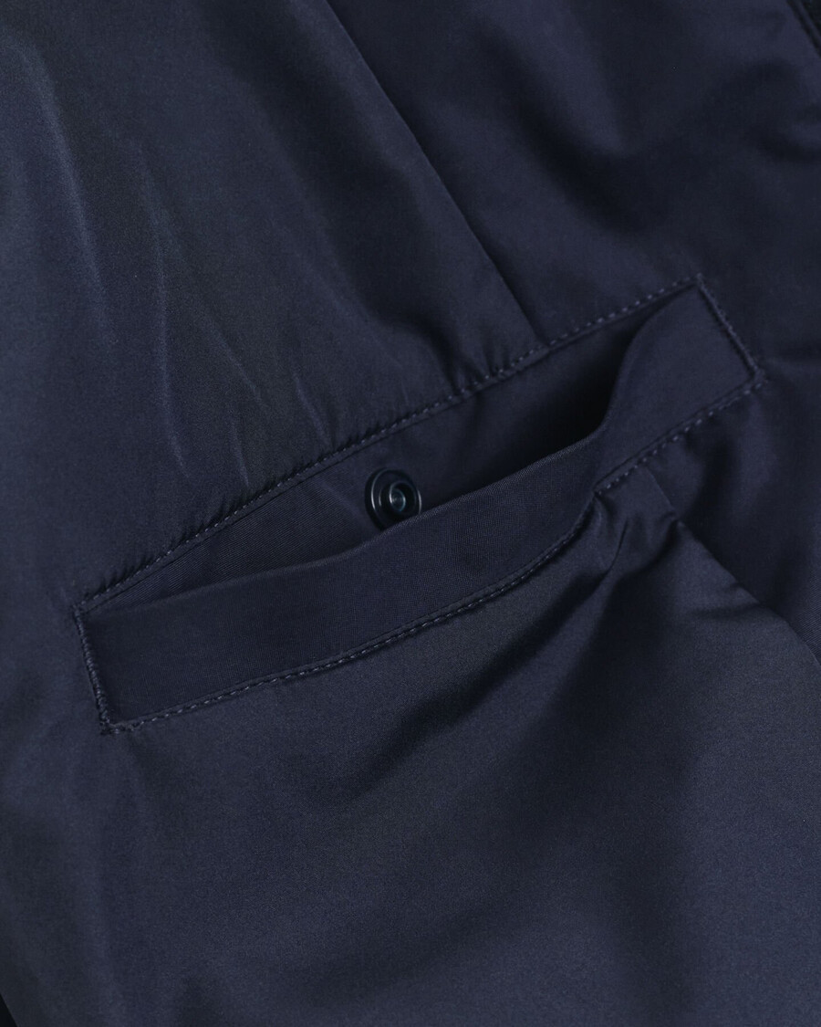 padded hampshire jacket - evening blue