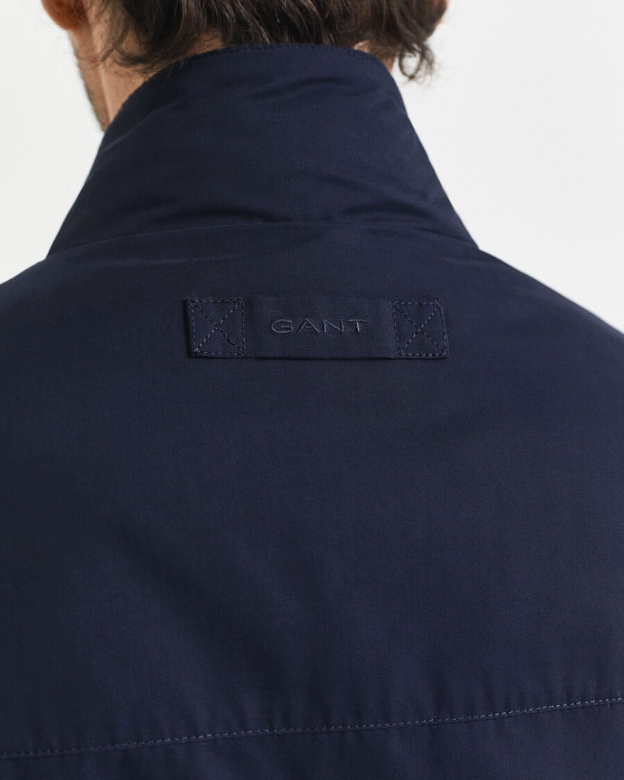 padded hampshire jacket - evening blue