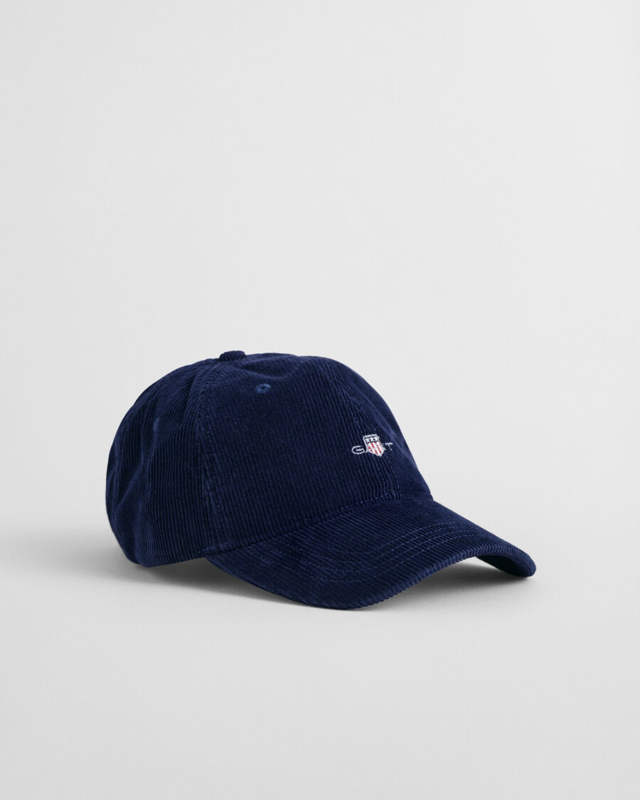 shield corduroy cap - marine