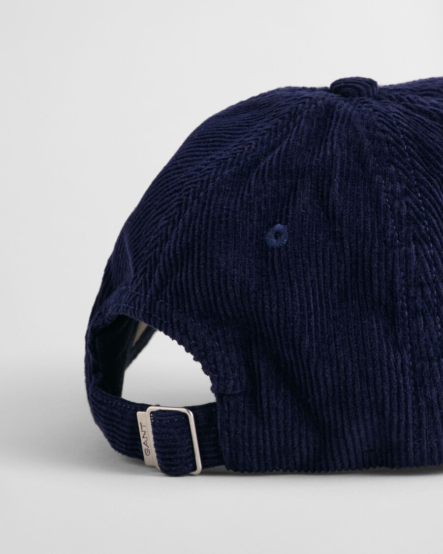 shield corduroy cap - marine