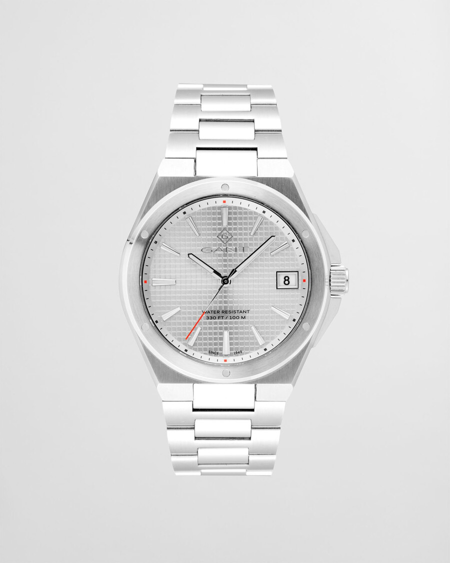marshfield watch - silver