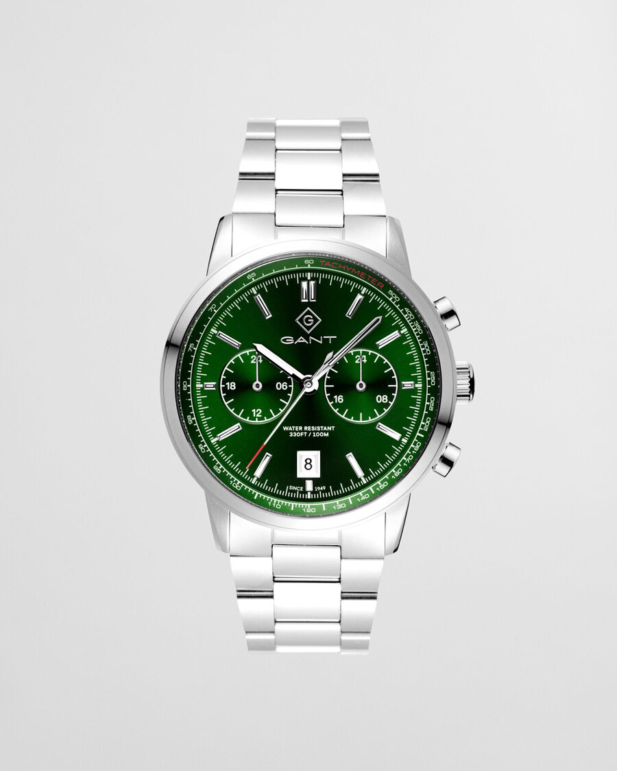 bergamo watch - forest green