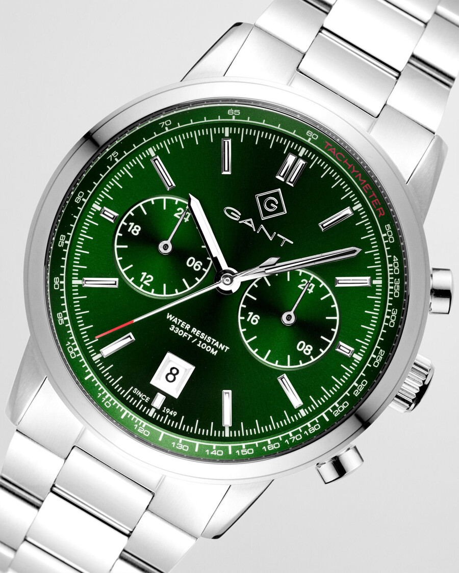 bergamo watch - forest green