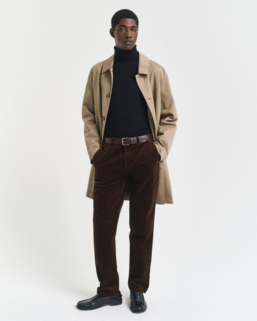 extra fine merino wool turtleneck sweater - black