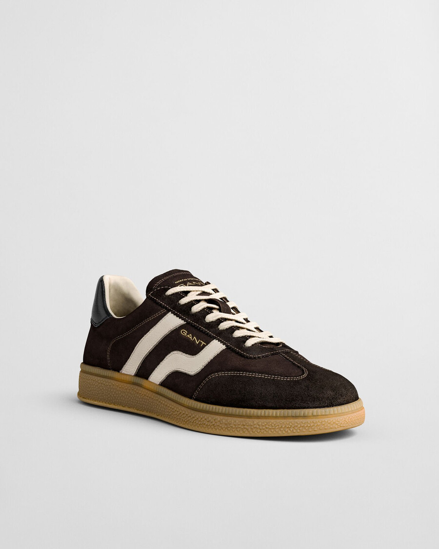 cuzmo suede sneakers - deep brown