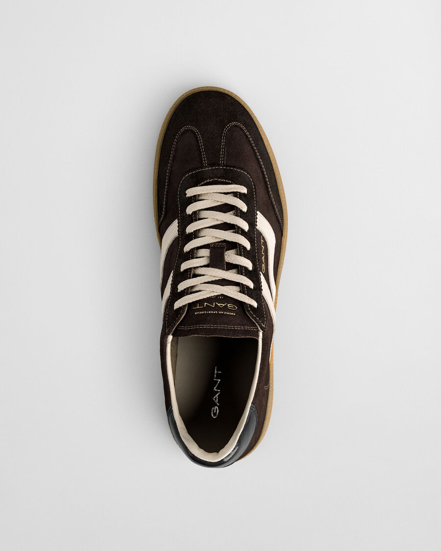 cuzmo suede sneakers - deep brown